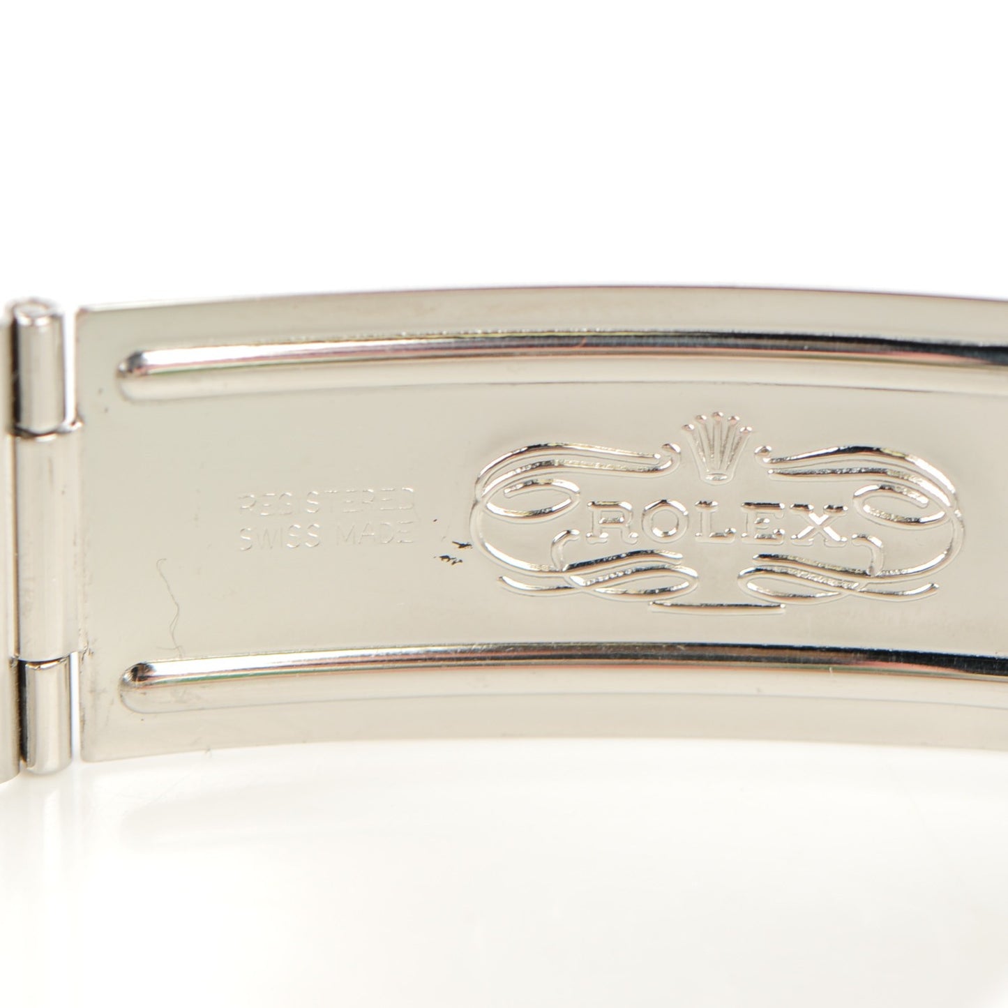 Stainless Steel 34mm Oyster Perpetual Date Watch White Roman 15200