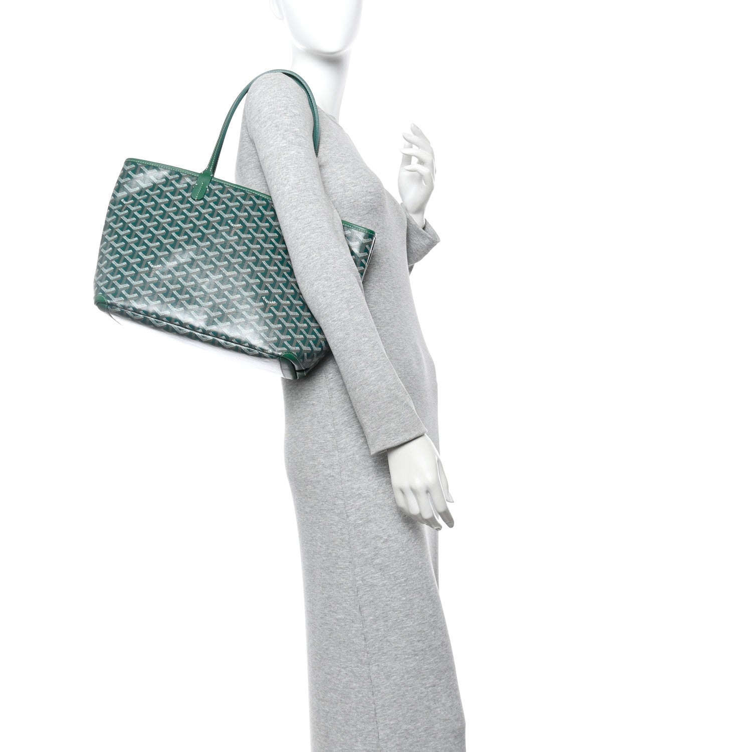 Goyard Goyardine Artois PM Green 2 of 9