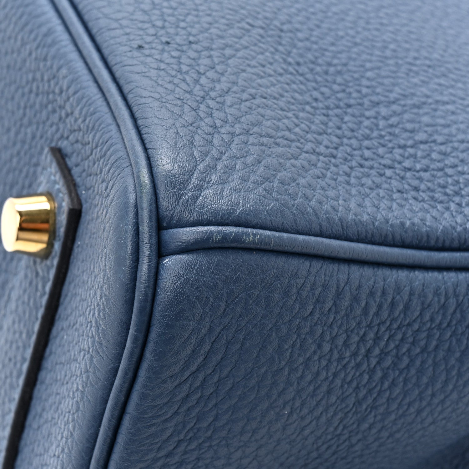 Hermes Togo Birkin 35 Deep Bleu 12 of 17
