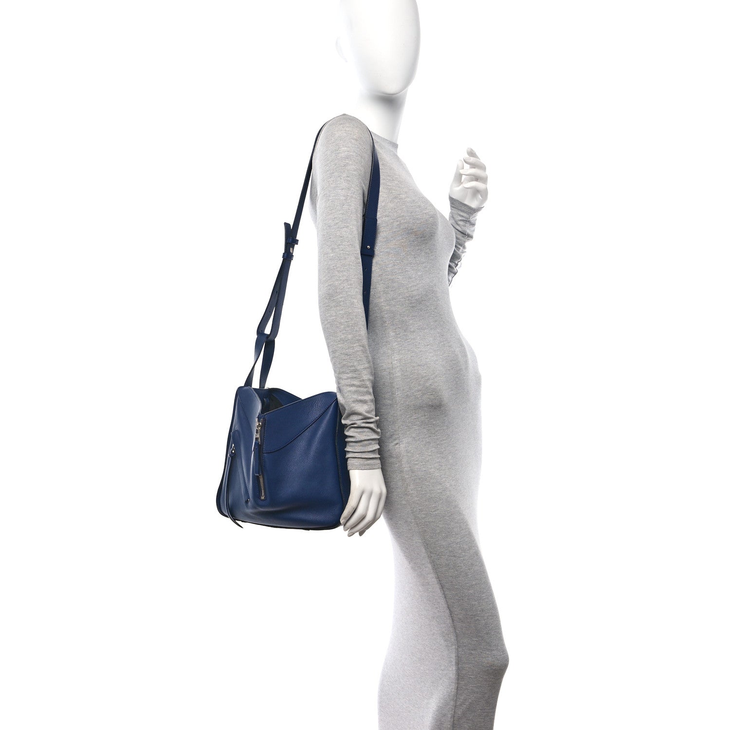 Loewe Calfskin Small Hammock Shoulder Bag Marine 2 of 12