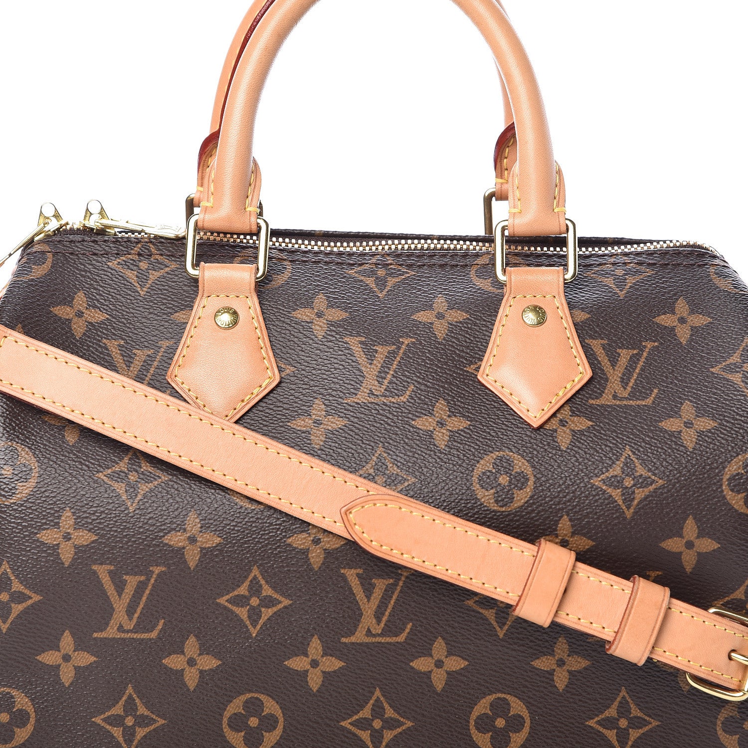 Louis Vuitton Monogram Speedy Bandouliere 25 7 of 10