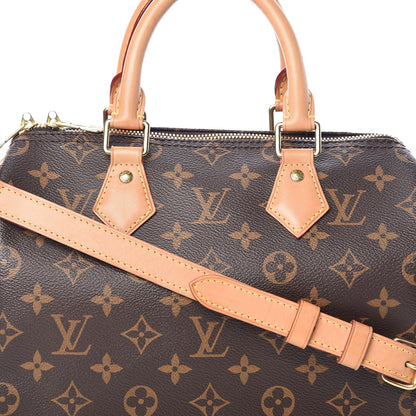 Louis Vuitton Monogram Speedy Bandouliere 25 7 of 10