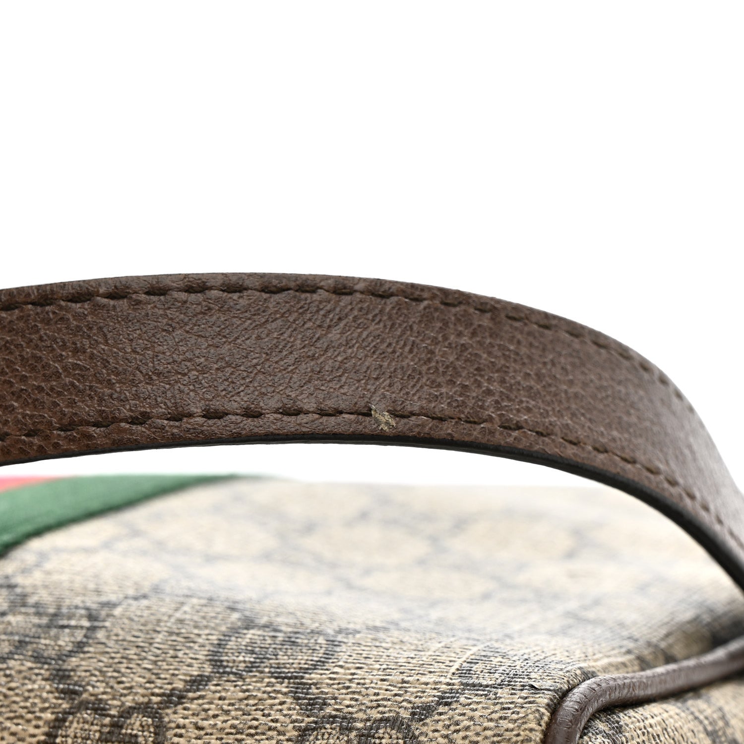 Gucci GG Supreme Monogram Web Small Ophidia Messenger Bag Brown 15 of 17