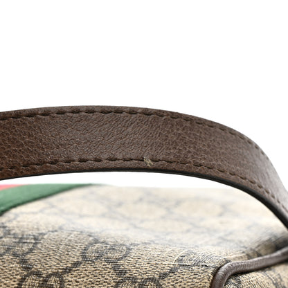 Gucci GG Supreme Monogram Web Small Ophidia Messenger Bag Brown 15 of 17