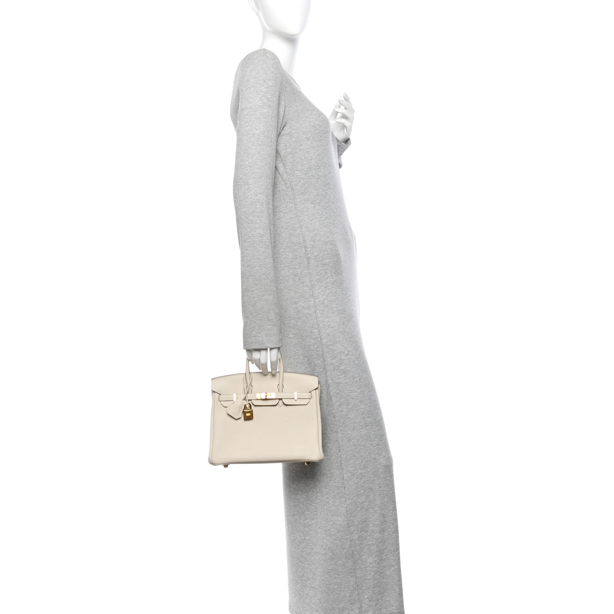 Hermes Togo Birkin 25 Beton 2 of 11