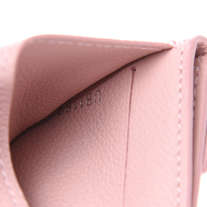 Louis Vuitton Calfskin Lockmini Wallet Rose Ballerine 7 of 7