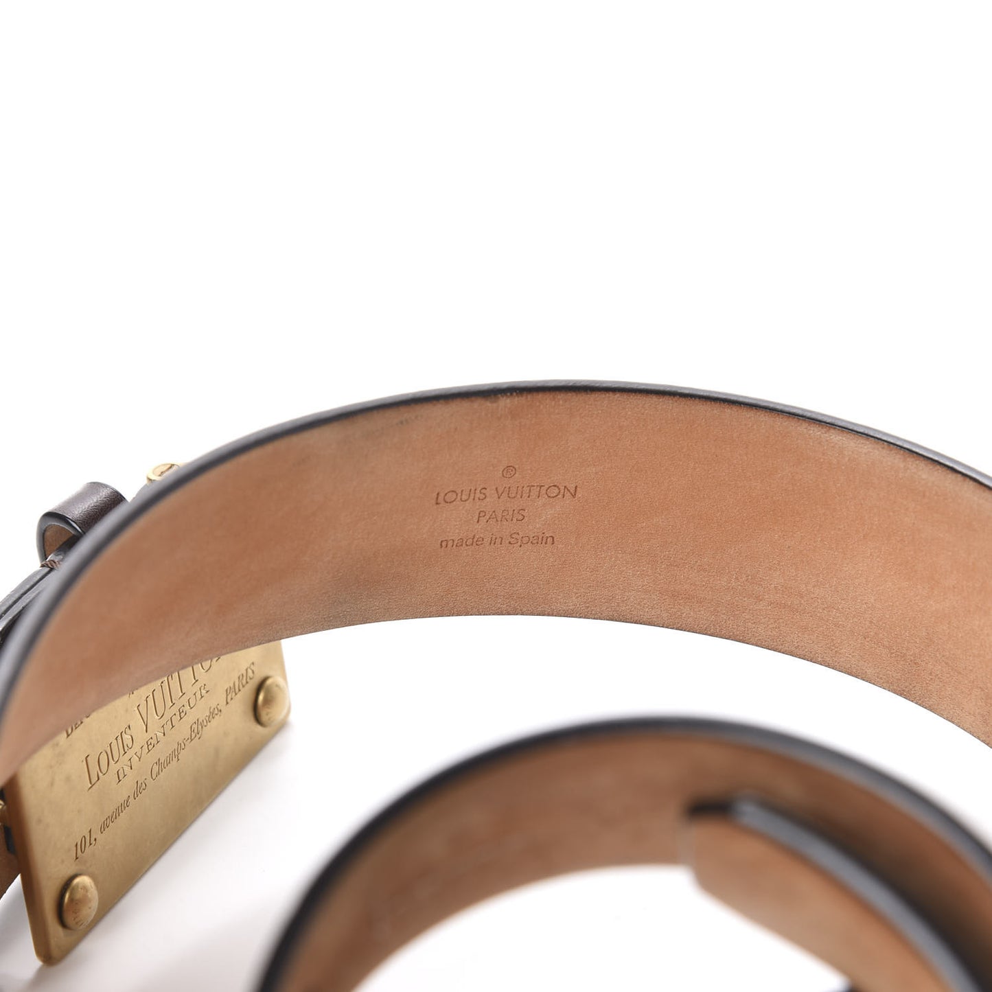 Utah LV Inventeur 40mm Belt Brown 100 40