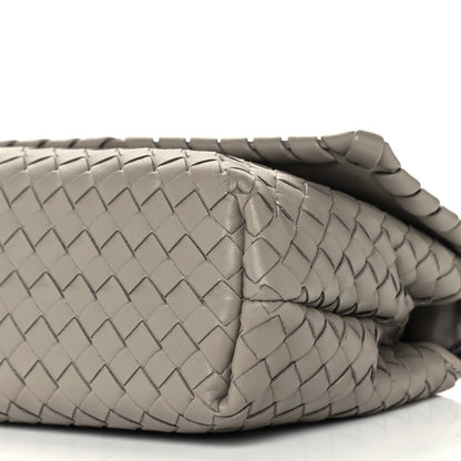 Bottega Veneta Nappa Intrecciato Baby Olimpia Shoulder Bag Limestone 10 of 10