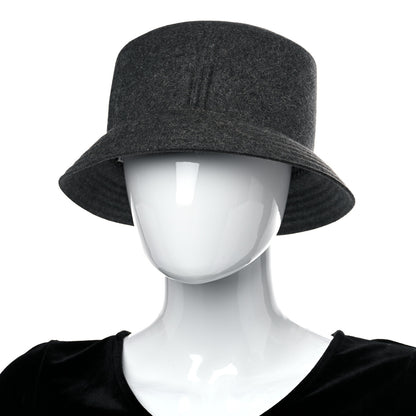 Hermes Rabbit Felt Dylan Hat 57 Charbon 2 of 8