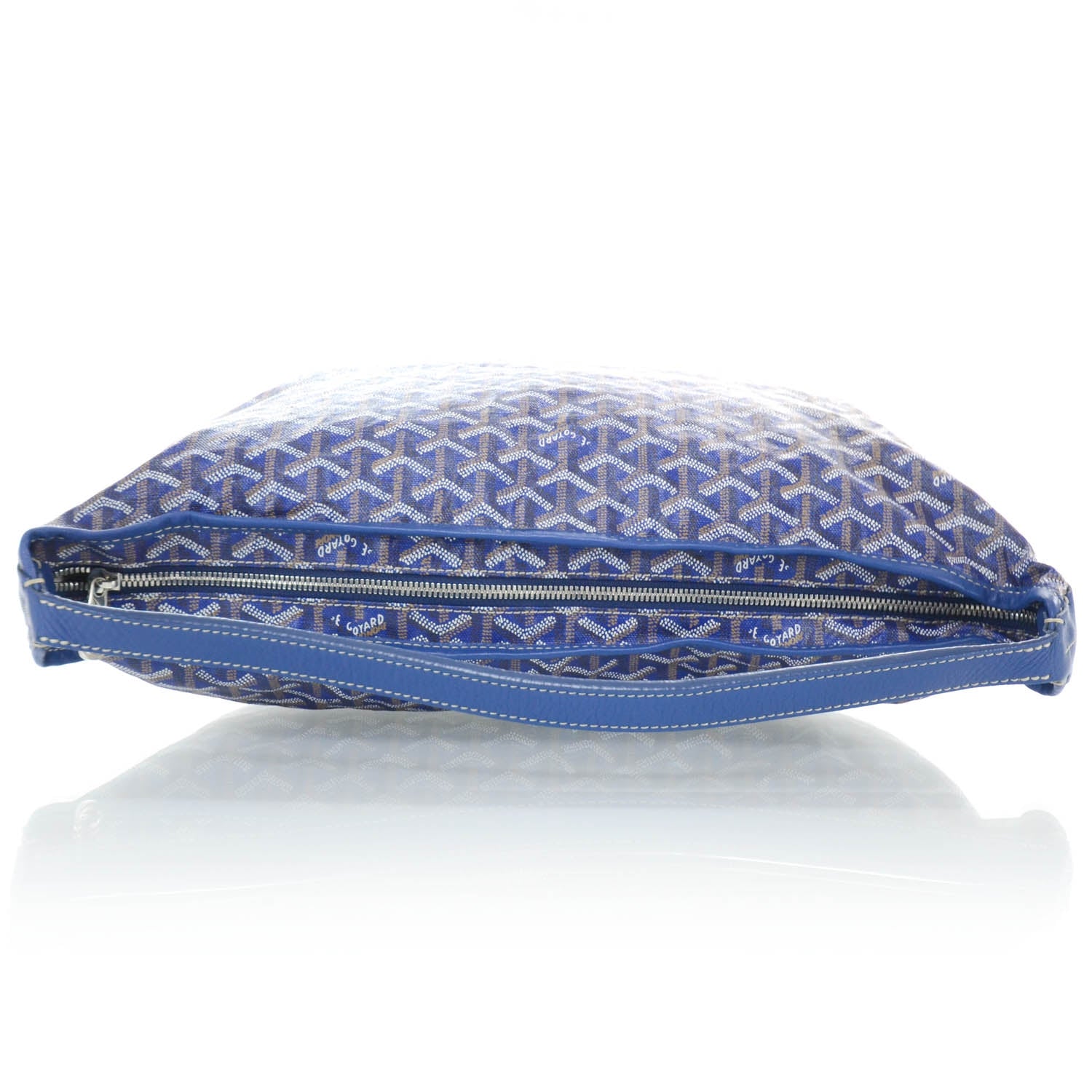 Goyard Goyardine Fidji Zip Hobo Blue 4 of 10