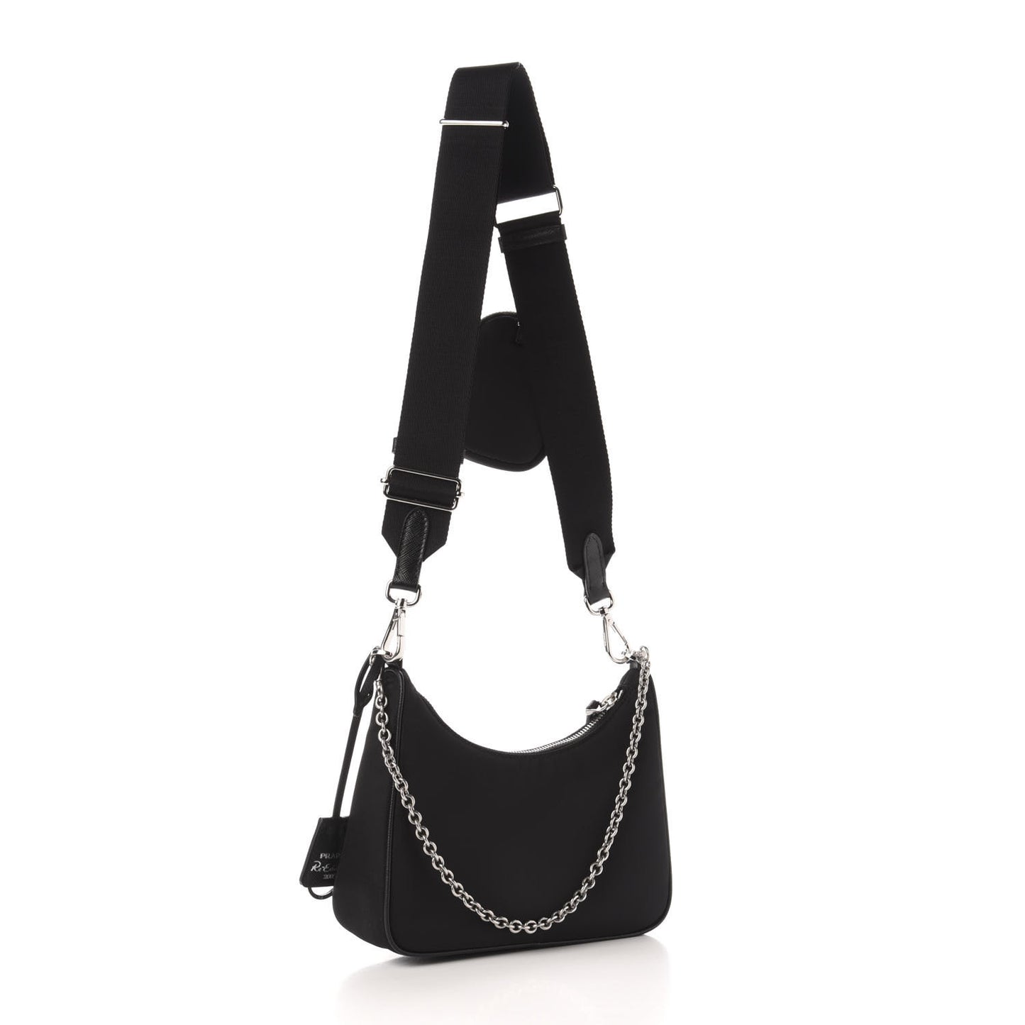 Nylon Re-Edition 2005 Shoulder Bag Black