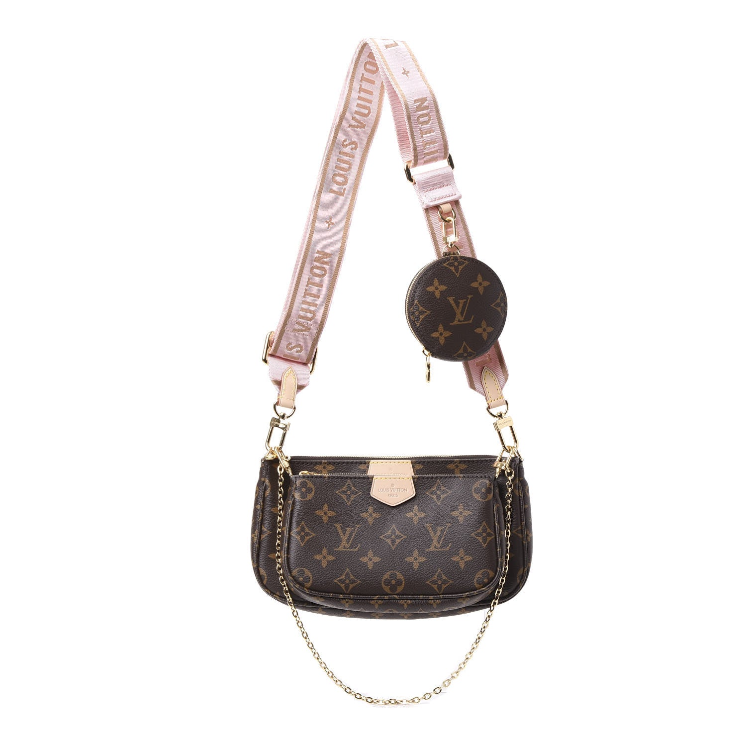 Louis Vuitton Monogram Multi Pochette Accessories Rose Clair 1 of 10