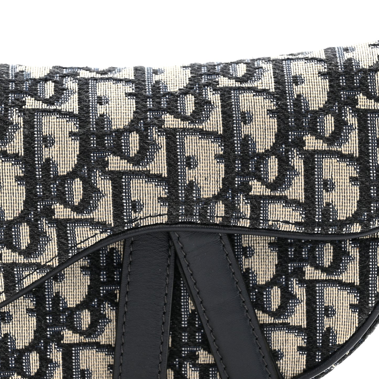 Oblique Mini Saddle Bag Blue