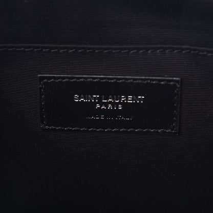 Saint Laurent Lambskin Monogram Small Lou Camera Bag Black 6 of 7