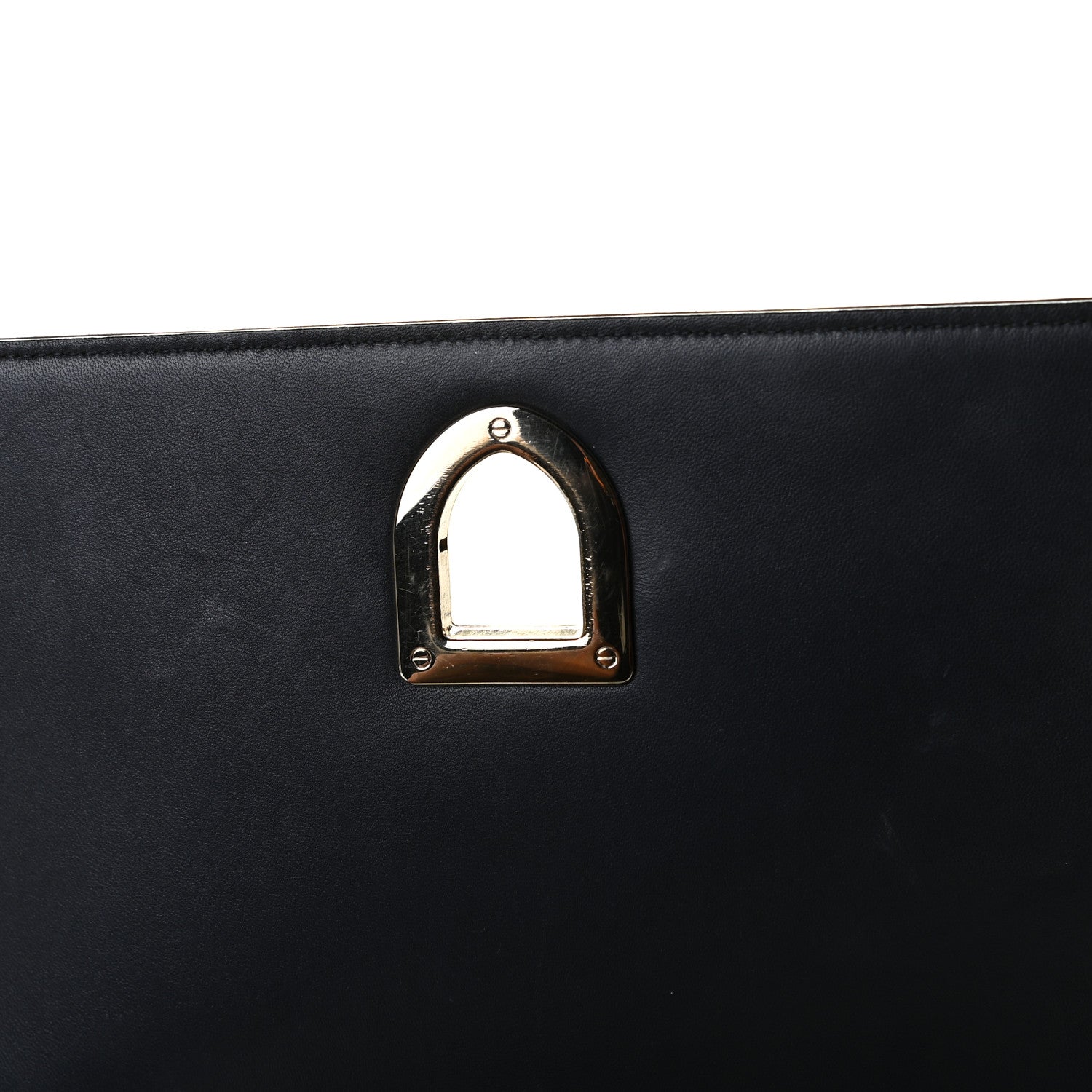 Christian Dior Metallic Patent Micro-Cannage Medium Diorama Flap Bag Gold 9 of 20