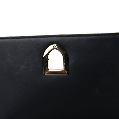 Christian Dior Metallic Patent Micro-Cannage Medium Diorama Flap Bag Gold 9 of 20