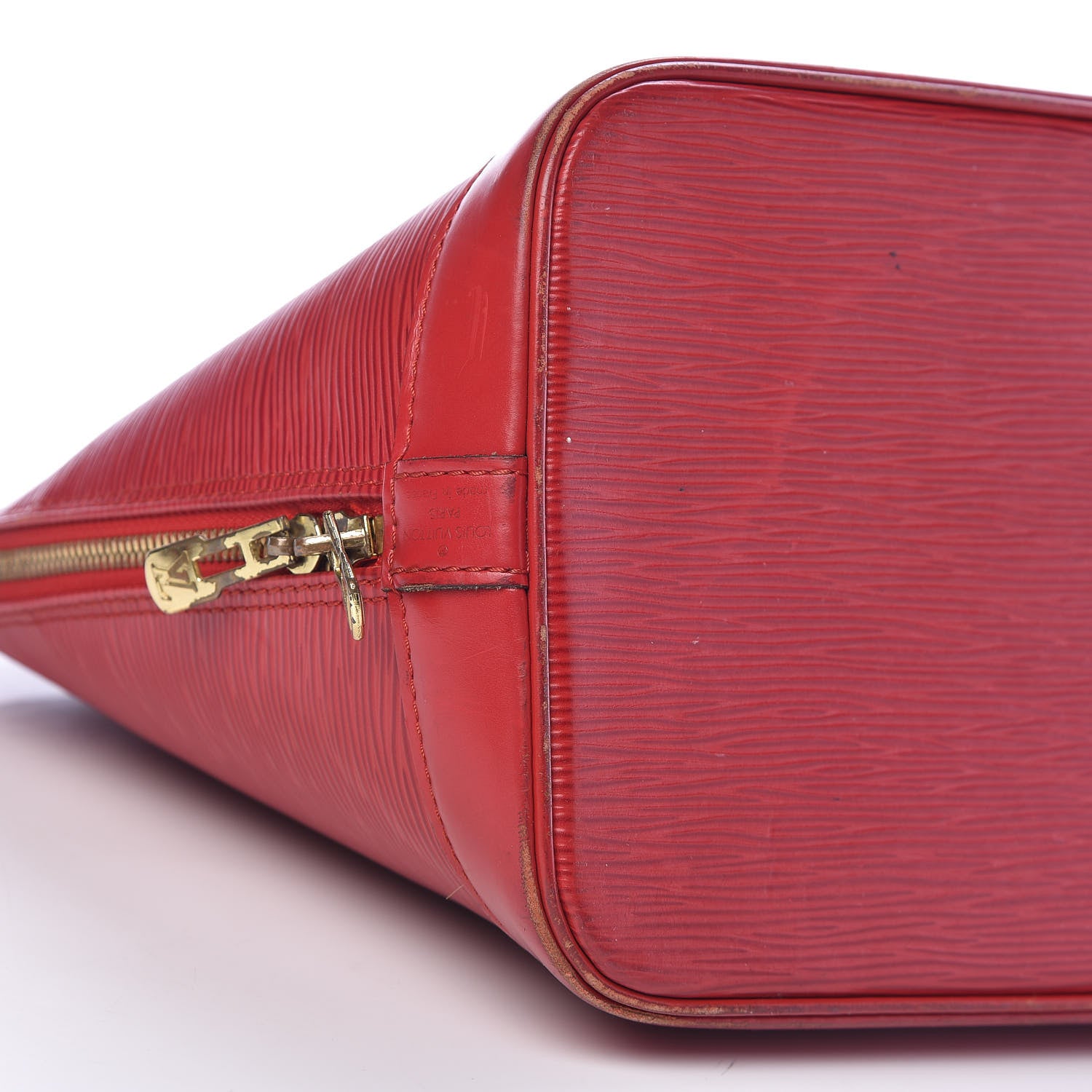 Louis Vuitton Epi Alma PM Castillan Red 9 of 30