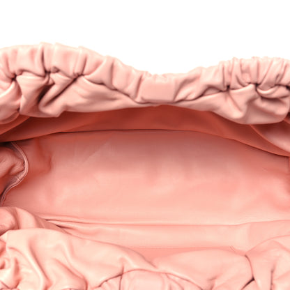 Mansur Gavriel Lambskin Cloud Clutch  Rosa Blush 5 of 9