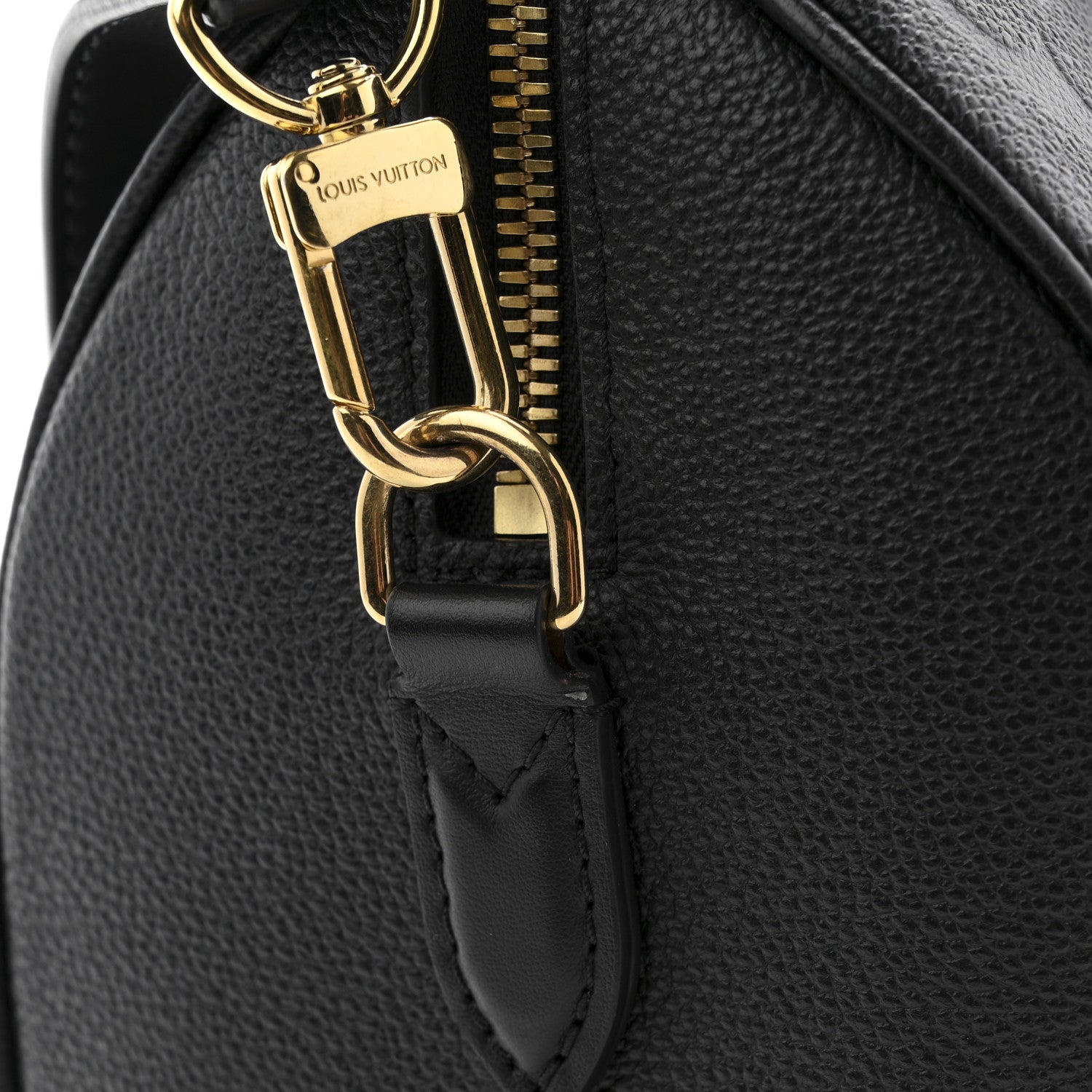 Louis Vuitton Empreinte Monogram Giant Speedy Bandouliere 25 Black 10 of 10