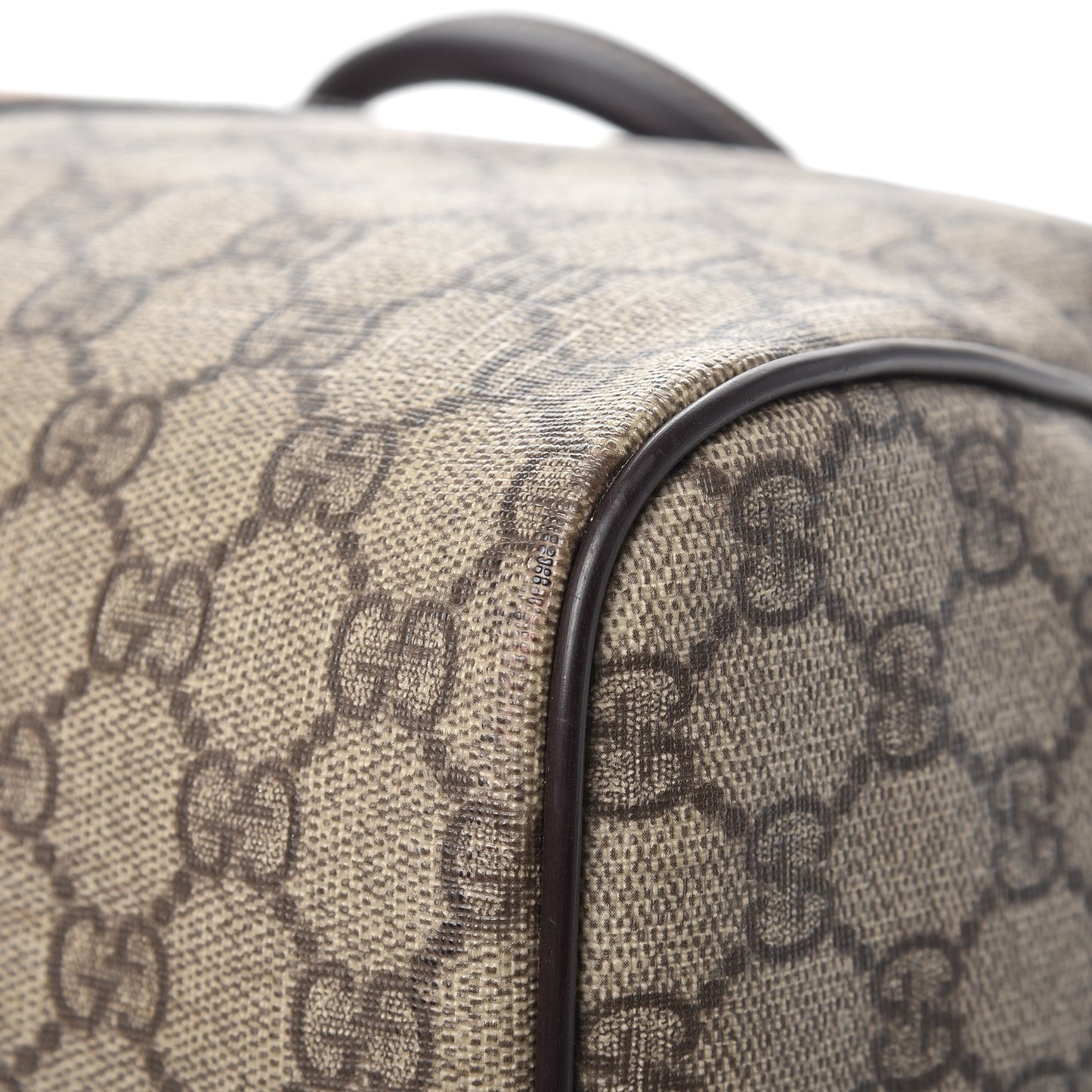 GG Plus Monogram Web Medium Joy Boston Dark Brown