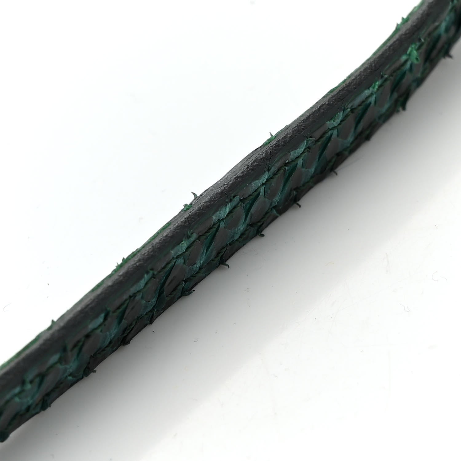 Fendi Calf Hair Snakeskin Tie Dye Baguette Blue Green 10 of 12