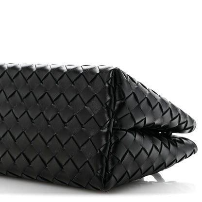 Bottega Veneta Nappa Intrecciato Small East West Andiamo Shoulder Bag Black 9 of 10