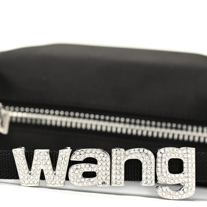 Alexander Wang Satin Crystal Heiress Pouch Black 10 of 11