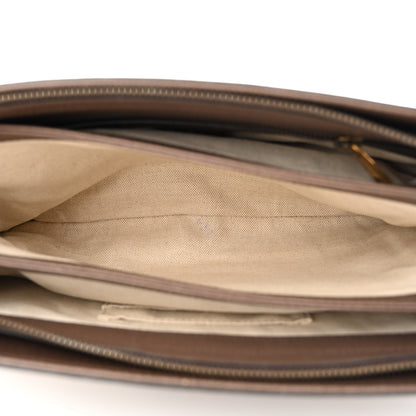 Gucci GG Supreme Monogram Web Medium Ophidia Shoulder Bag Beige New Acero 6 of 12