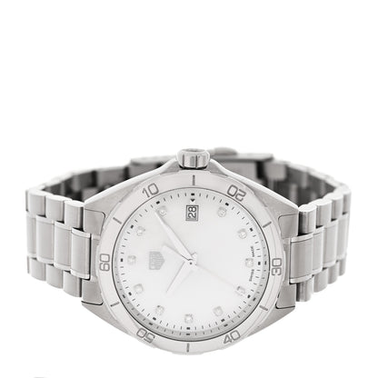 Tag Heuer Stainless Steel Diamond Mother of Pearl 35mm Formula 1 Lady Quartz Watch WBJ1319 2 of 5