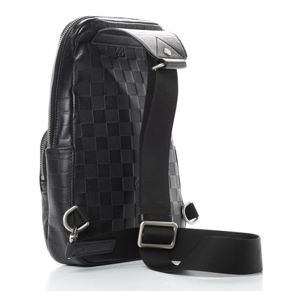 Louis Vuitton Damier Infini Avenue Sling Bag Onyx 2 of 12
