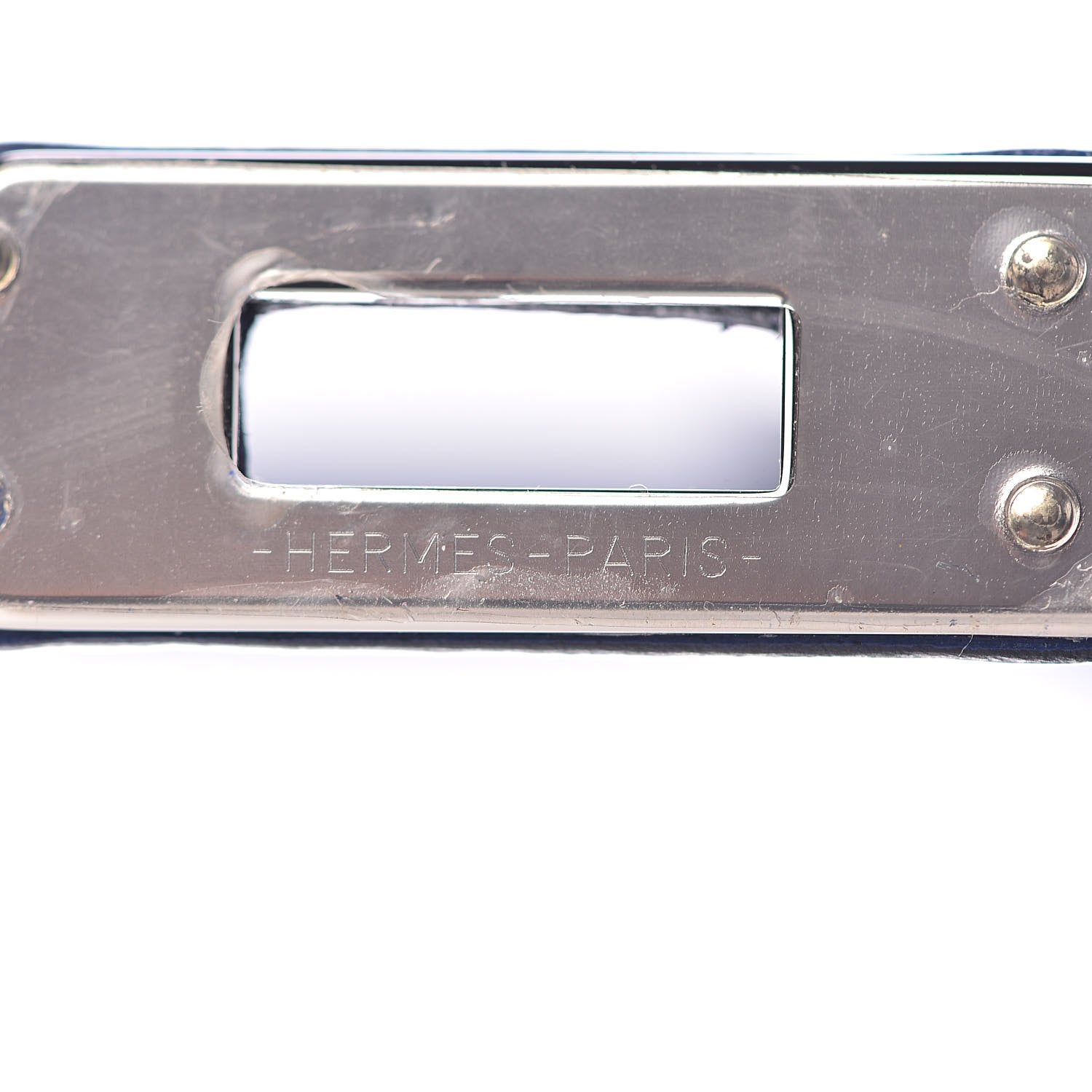 Hermes Tadelakt Kelly Sellier 25 Bleu Electrique 13 of 38
