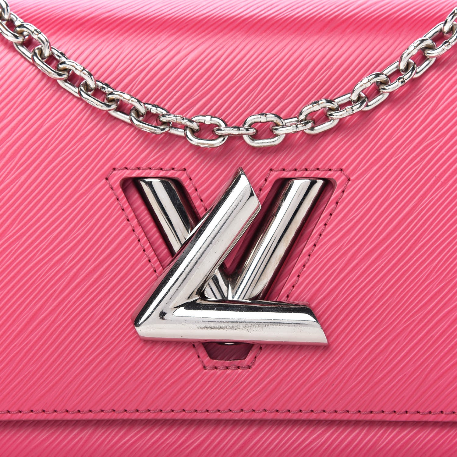 Louis Vuitton Epi Twist Shoulder Bag MM Hot Pink 10 of 10