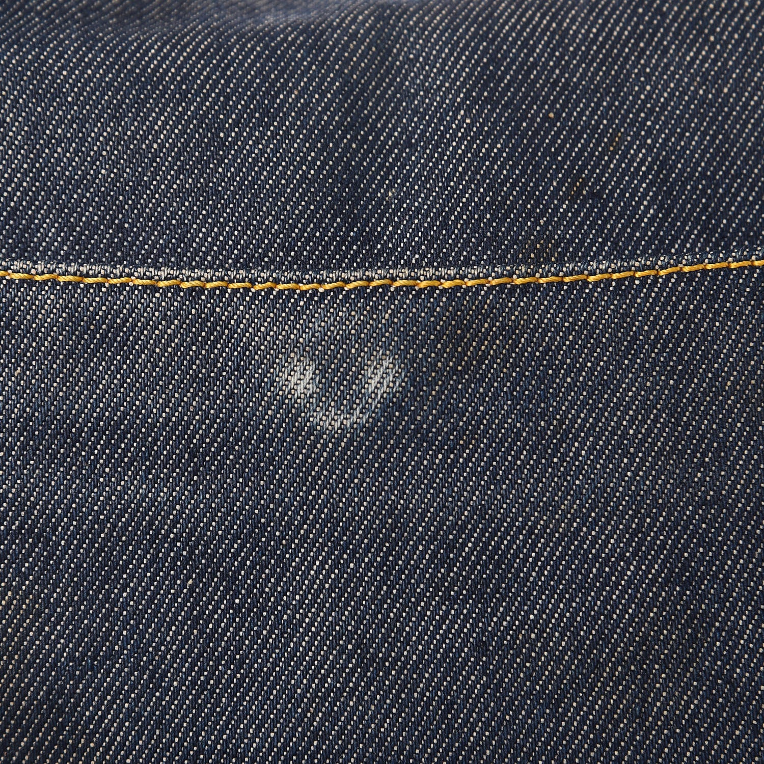 Christian Dior Denim Calfskin Saddle Bag Blue 12 of 14