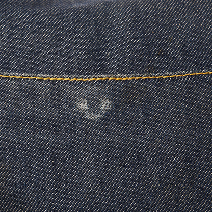 Christian Dior Denim Calfskin Saddle Bag Blue 12 of 14