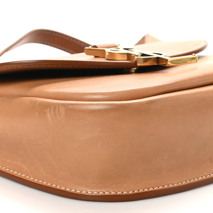 Saint Laurent Smooth Vintage Calfskin Small Kaia Satchel Brown Gold 9 of 11
