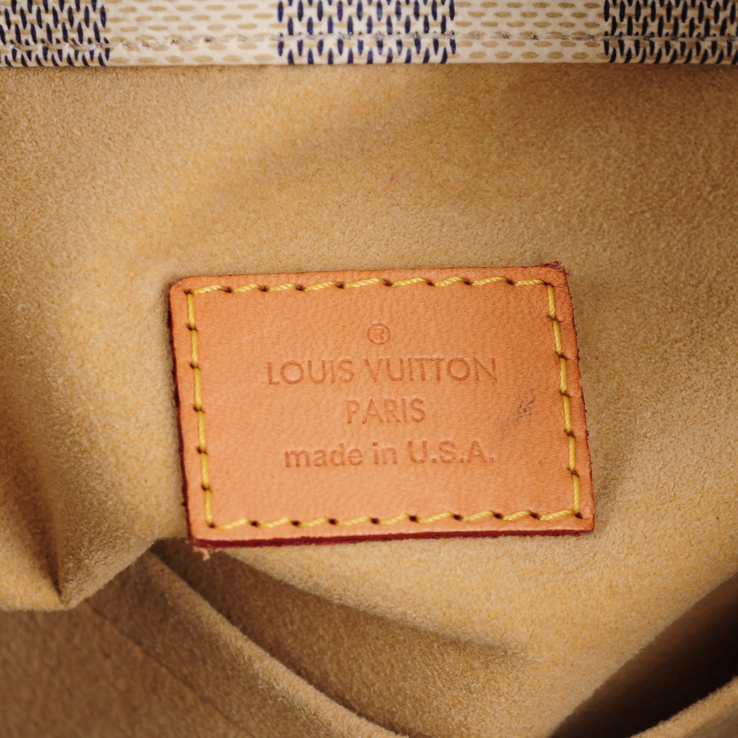 Damier Azur Artsy MM