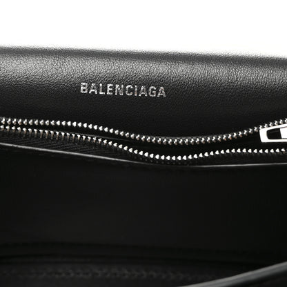 Balenciaga Paper Calfskin Small Crush Sling Bag Black 6 of 10