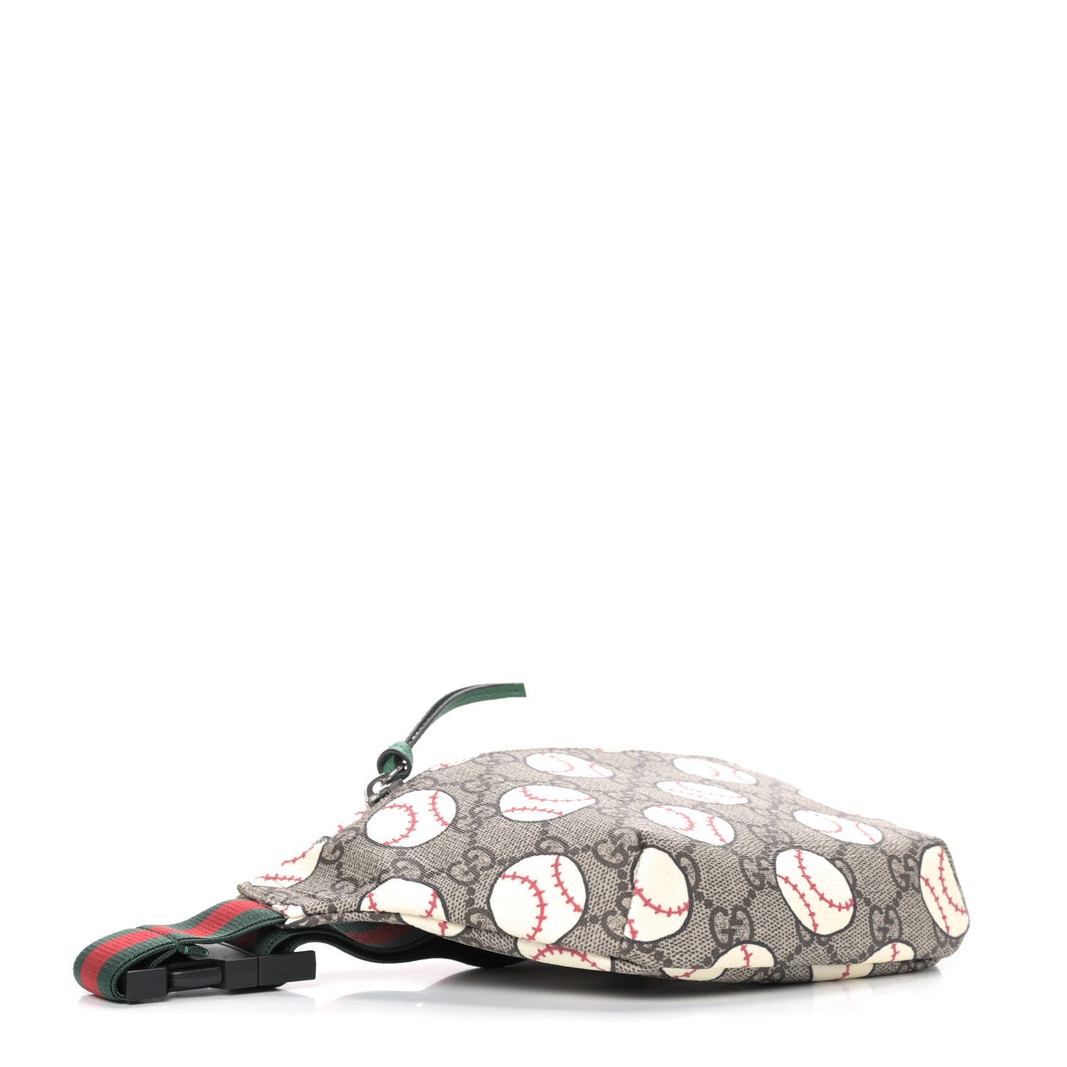 Gucci GG Supreme Monogram Baseballs Web Childrens Belt Bag 3 of 4