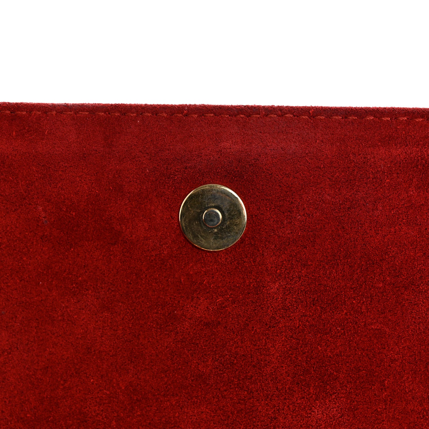 Patent Microguccissima Small Broadway Clutch Red