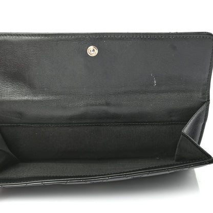 Chanel Patent Quilted Large Brilliant Flap Wallet Black 5 of 10