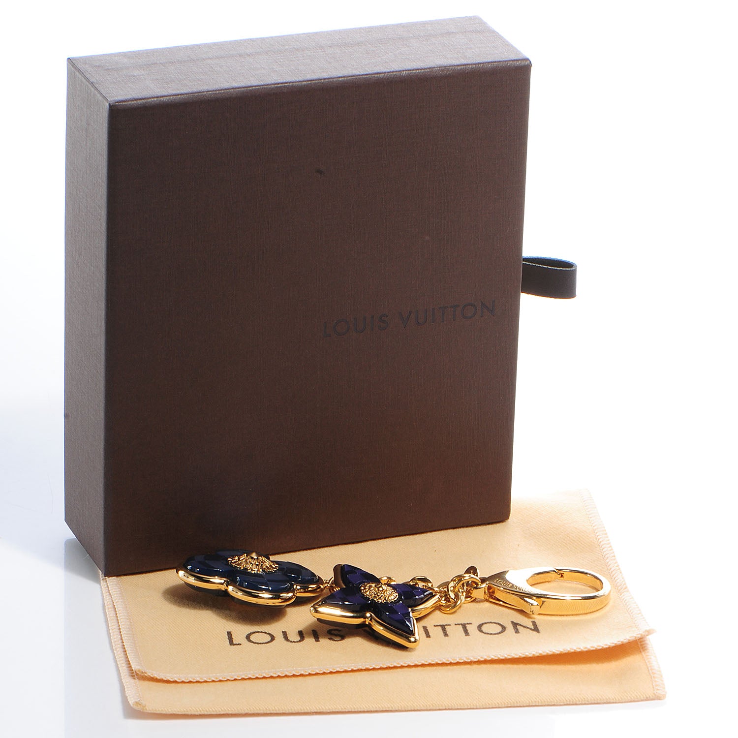 Louis Vuitton Mosaique Bag Charm Blue 4 of 6