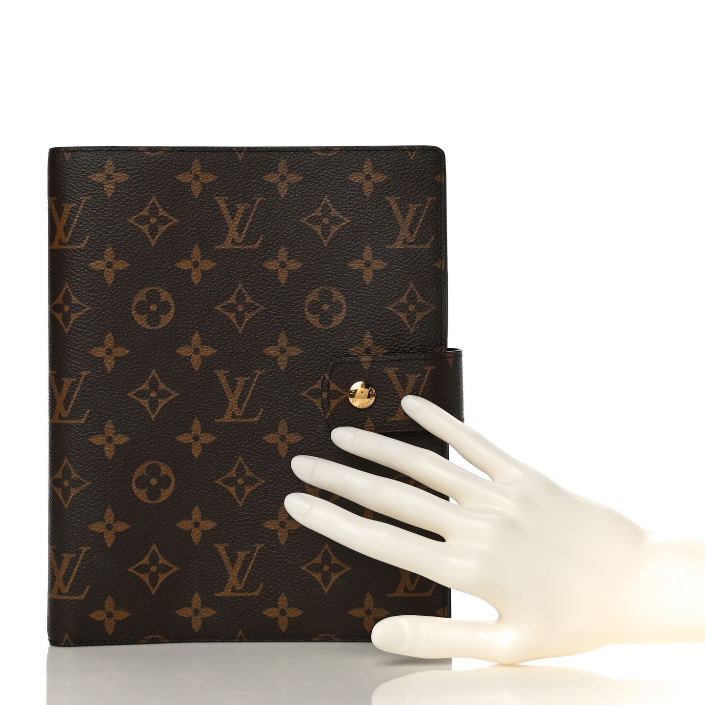 Monogram Large Ring Agenda Cover