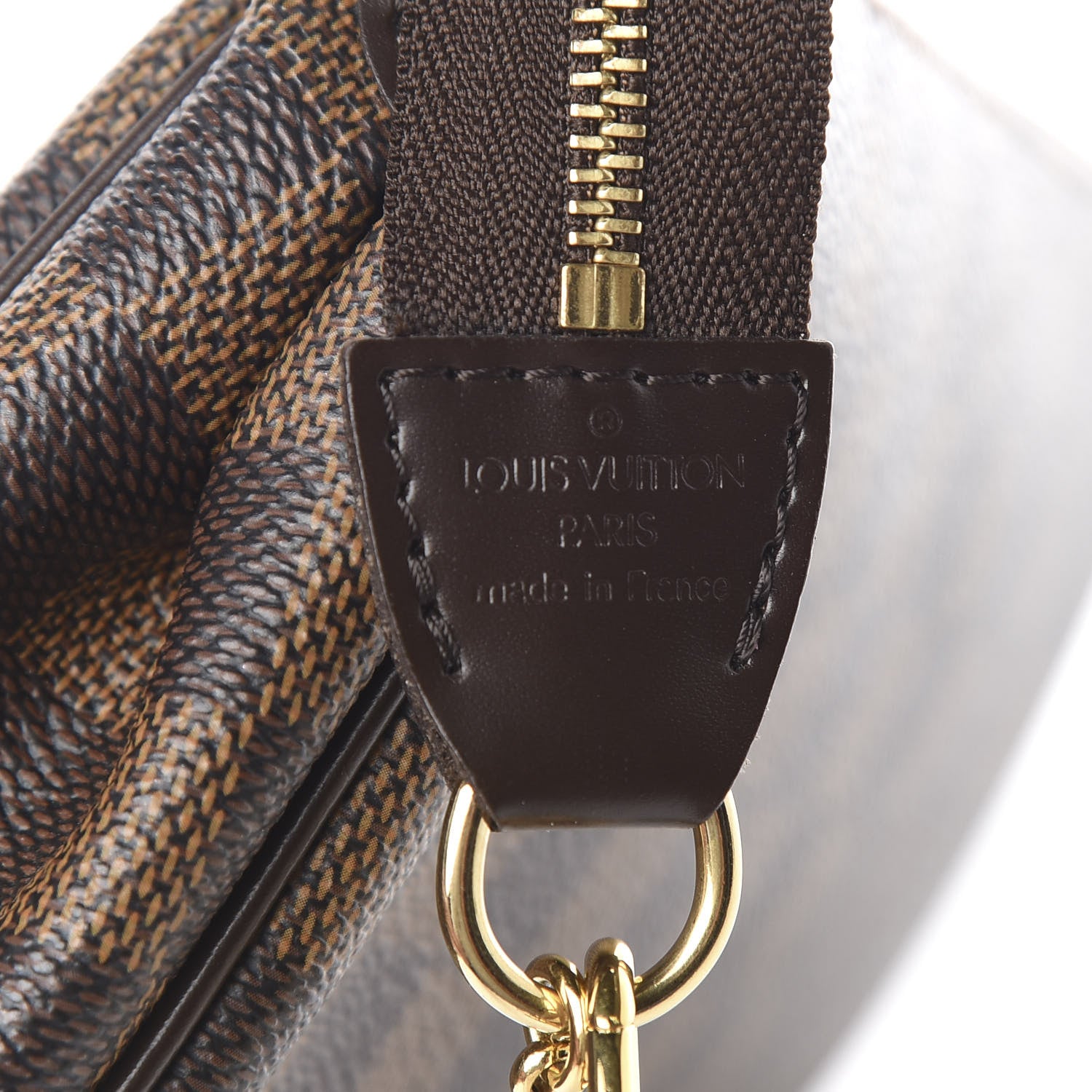 Louis Vuitton Damier Ebene Eva Clutch 6 of 10