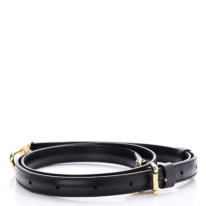 Louis Vuitton Epi Adjustable Shoulder Strap 16MM Black 2 of 5