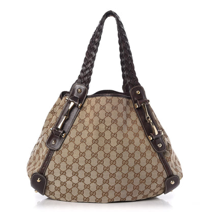 Gucci Monogram Medium Pelham Shoulder Bag Dark Brown 1 of 8