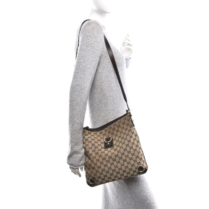 Gucci Monogram Abbey Messenger Bag Dark Brown 2 of 10