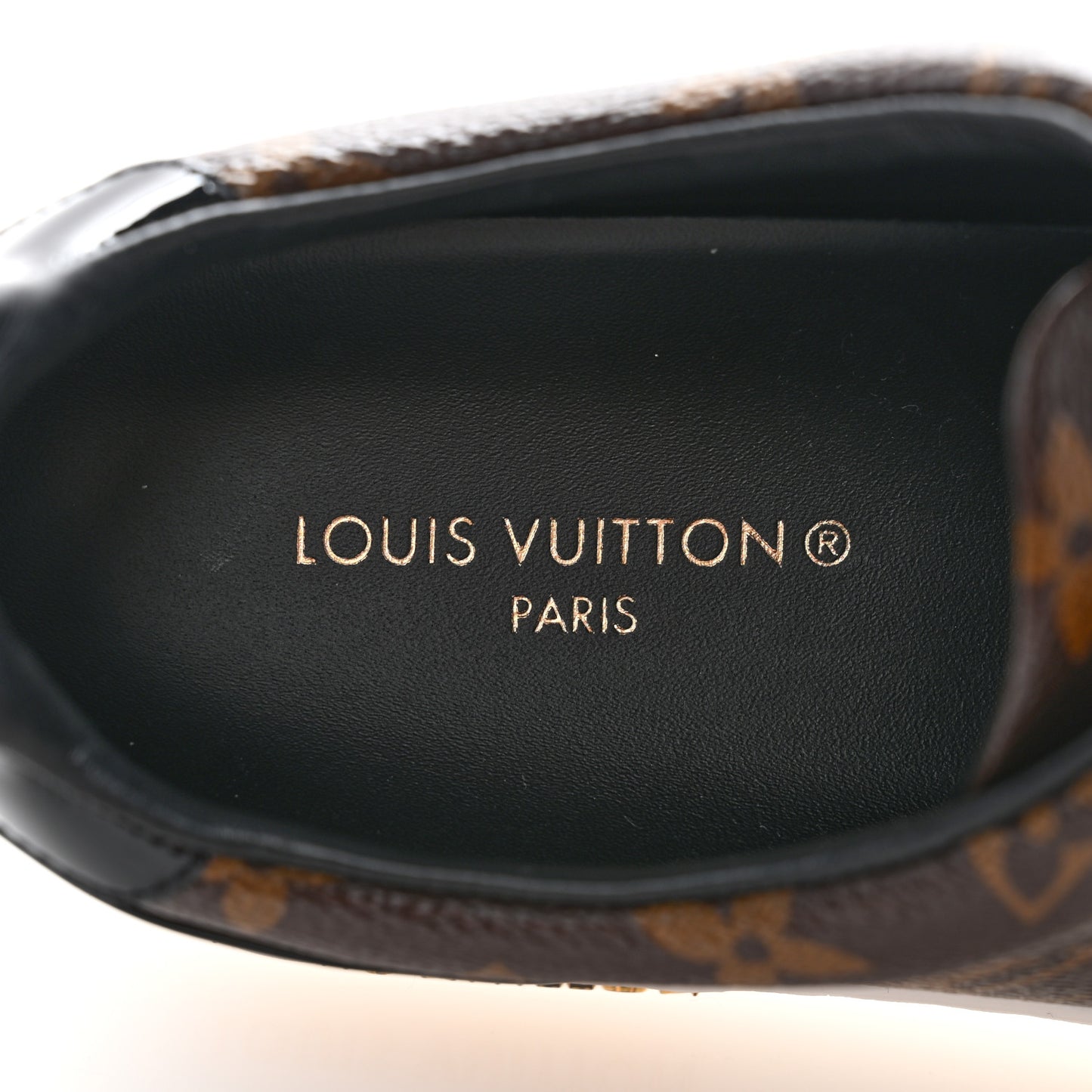 Patent Monogram Frontrow Sneakers 38