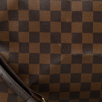 Louis Vuitton Damier Ebene Keepall Bandouliere 55 13 of 14