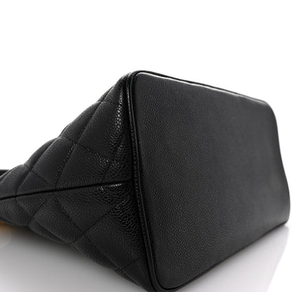 Chanel Caviar Quilted Medallion Tote Black 8 of 9