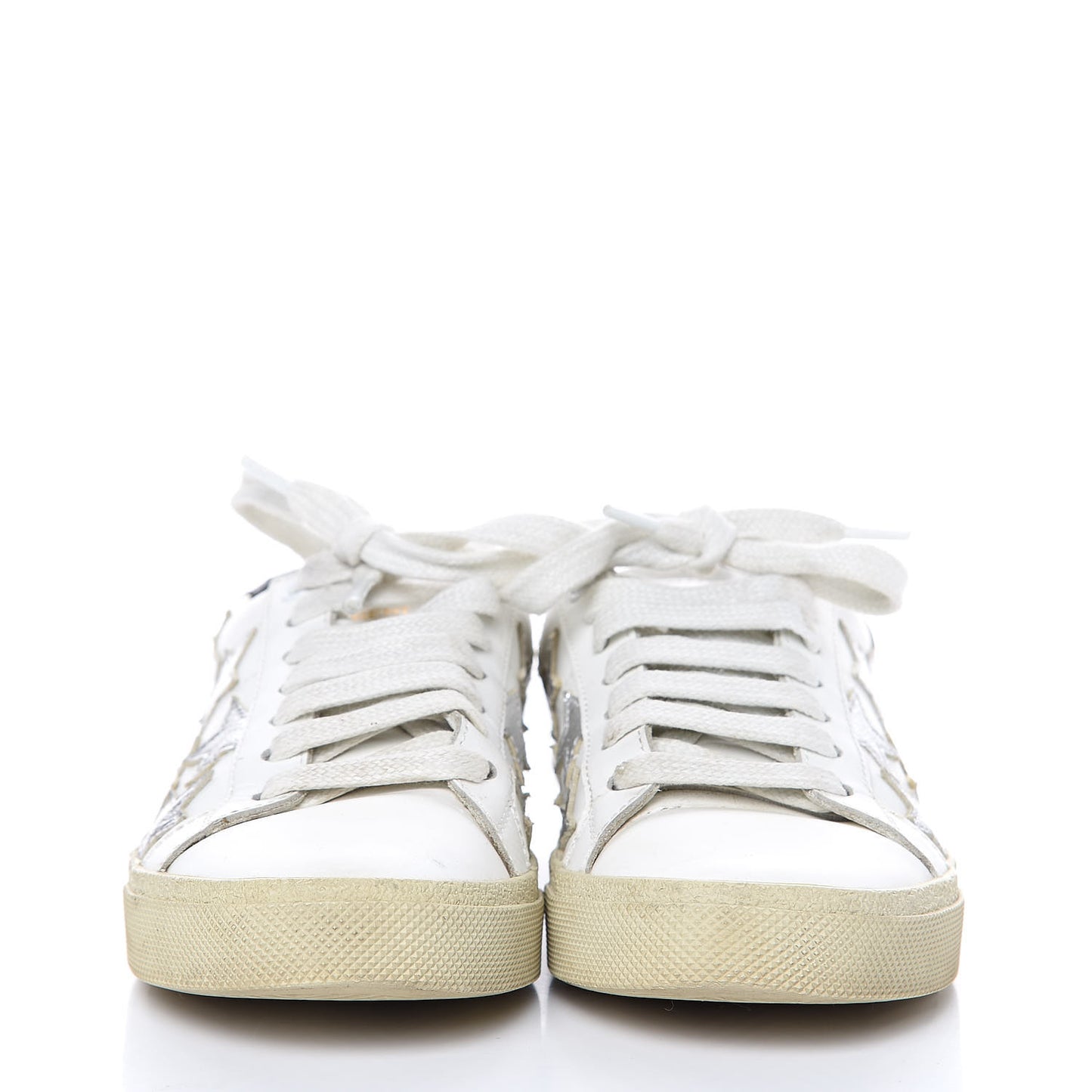 Nappa Star Court Sneakers 34 Off White